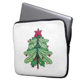 Weihnachten Laptopschutzhülle (Vorderseite Links)