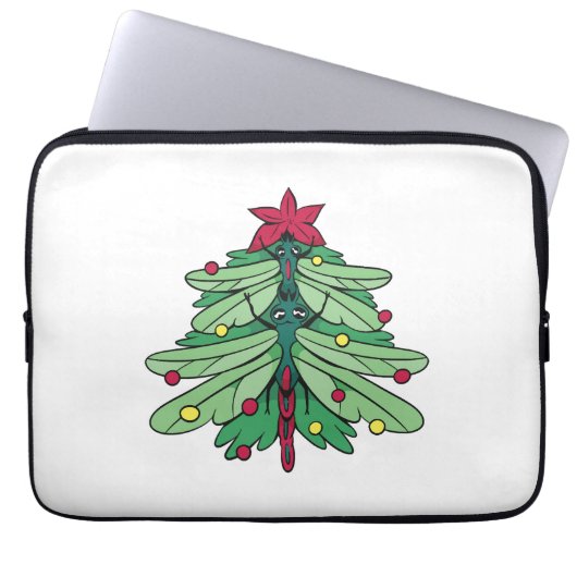 Weihnachten Laptopschutzhülle (Vorderseite)