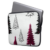Weihnachten Laptopschutzhülle (Vorderseite Links)