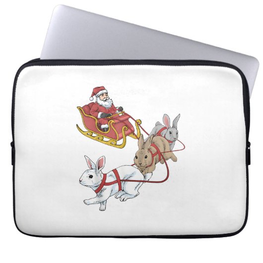 Weihnachten Laptopschutzhülle (Vorderseite)