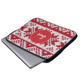 Weihnachten Laptopschutzhülle (Vorne Knopf)