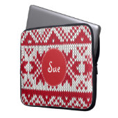 Weihnachten Laptopschutzhülle (Vorderseite Links)