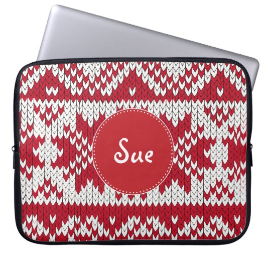 Weihnachten Laptopschutzhülle (Vorderseite)