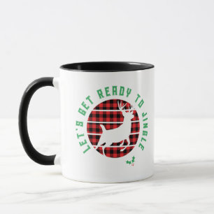 Weihnachten "Lass's Get Ready to Jingle" Tasse
