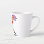 Weihnachten Latte Tasse Bodybuilder Santa mit Gesc (Rechts)