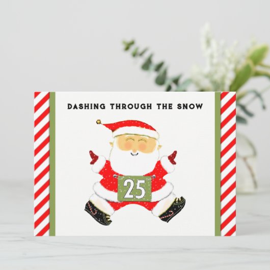 Weihnachten laufen (Stehend Vorderseite)