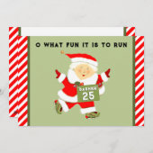 Weihnachten laufen (Vorne/Hinten)