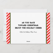 Weihnachten laufen (Rückseite)