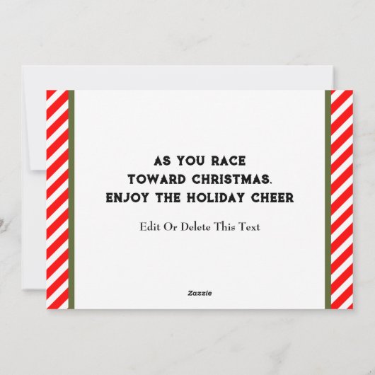 Weihnachten laufen (Rückseite)