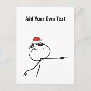 Weihnachten Le Me Memes mit individuellem Text EDI