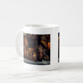 Weihnachten - Lebkuchenhaus Kaffeetasse (Vorderseite Links)