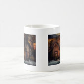 Weihnachten - Lebkuchenhaus Kaffeetasse (Mittel)