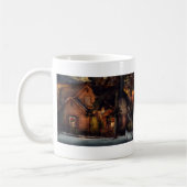 Weihnachten - Lebkuchenhaus Kaffeetasse (Links)