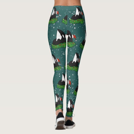 Weihnachten  leggings (Rückseite)