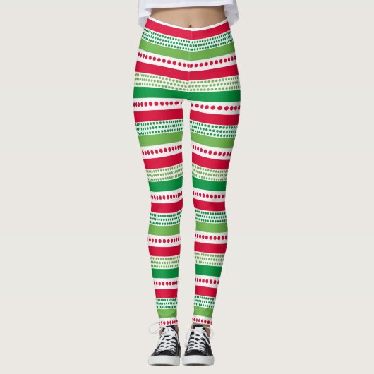 Weihnachten Leggings (Vorderseite)