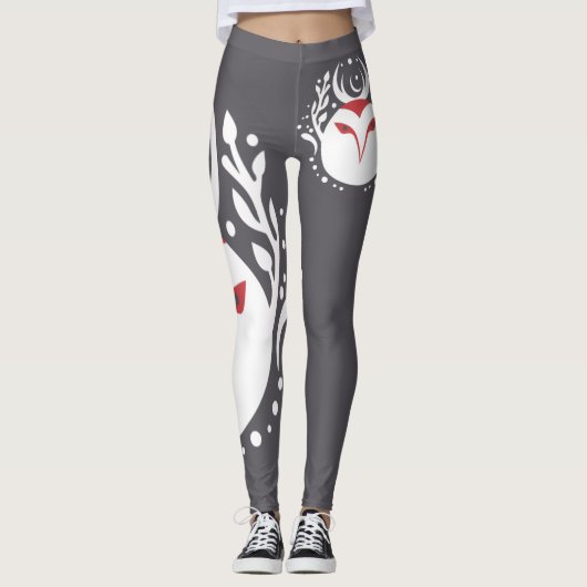 Weihnachten Leggings (Vorderseite)