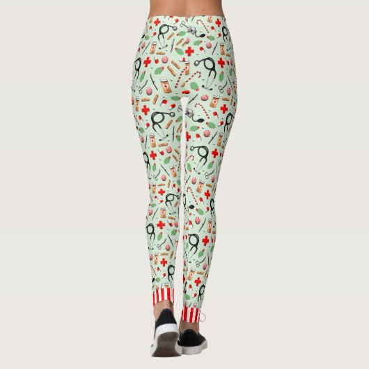 Weihnachten Leggings (Rückseite)