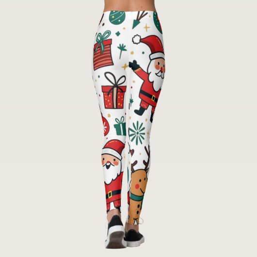Weihnachten Leggings (Rückseite)
