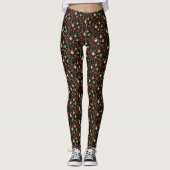 Weihnachten Leggings Baumschmuck Custom Pants (Vorderseite)