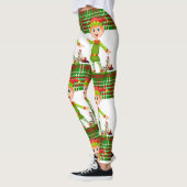 Weihnachten Leggings, Elf Leggings (Links)