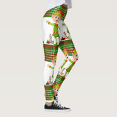 Weihnachten Leggings, Elf Leggings (Rechts)