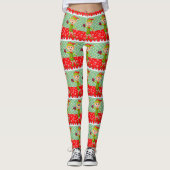 Weihnachten Leggings, Elf Leggings (Vorderseite)