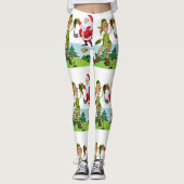 Weihnachten Leggings, Elf Leggings (Vorderseite)