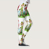 Weihnachten Leggings, Elf Leggings (Rechts)