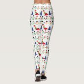 Weihnachten Leggings, Elf Leggings (Rückseite)