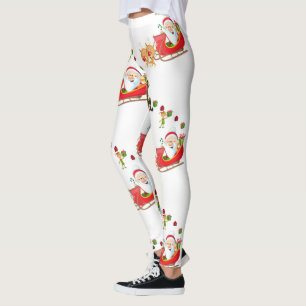 Weihnachten Leggings, Elf Leggings