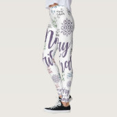 Weihnachten Leggings, frohe Weihnachten Leggings (Links)