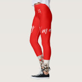 Weihnachten Leggings Hochwaisted Capris, Sport (Links)