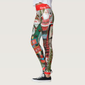 Weihnachten Leggings personalisieren Let It Snow!  (Links)