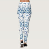Weihnachten Leggings, Schneeflocke Leggings (Rückseite)