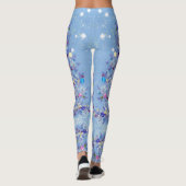 Weihnachten Leggings Schöner Weihnachtsbaum (Rückseite)