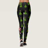 Weihnachten-Leggings Weihnachtsfarbe Leggings (Rückseite)