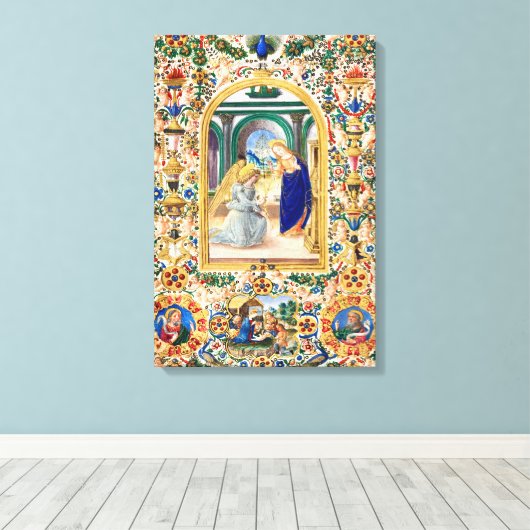 Weihnachten Leinwanddruck (Insitu (Holzboden))