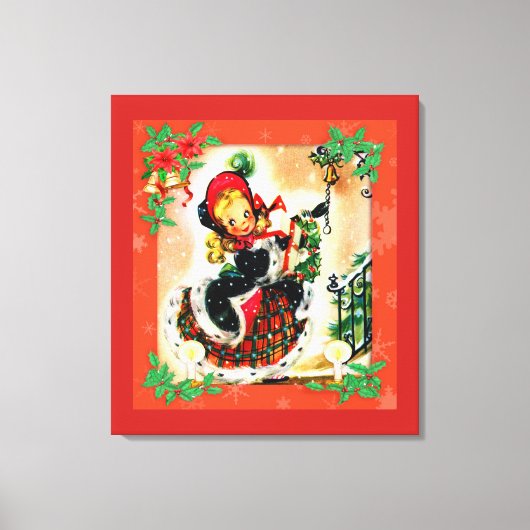 Weihnachten Leinwanddruck (Vorderseite)