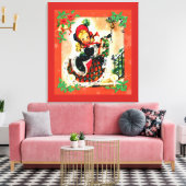 Weihnachten Leinwanddruck (Insitu (Wohnzimmer))