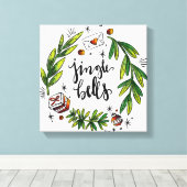 Weihnachten Leinwanddruck (Insitu (Holzboden))