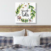 Weihnachten Leinwanddruck (Insitu (Schlafzimmer))