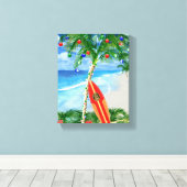 Weihnachten Leinwanddruck (Insitu (Holzboden))