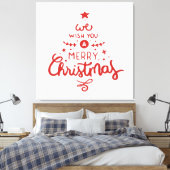 Weihnachten Leinwanddruck (Insitu (Schlafzimmer))