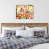 Weihnachten Leinwanddruck (Insitu (Schlafzimmer))