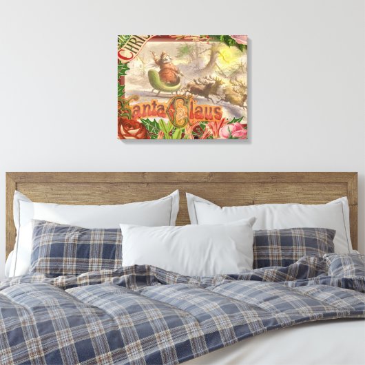 Weihnachten Leinwanddruck (Insitu (Schlafzimmer))