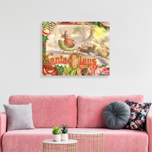 Weihnachten Leinwanddruck (Insitu (Wohnzimmer))