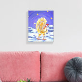 Weihnachten Leinwanddruck (Insitu (Wohnzimmer))