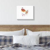 Weihnachten Leinwanddruck (Insitu (Schlafzimmer))