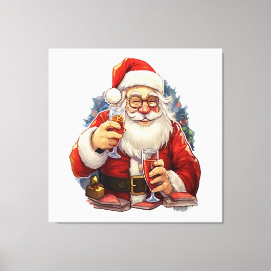 Weihnachten Leinwanddruck (Vorderseite)