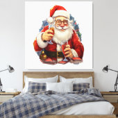 Weihnachten Leinwanddruck (Insitu (Schlafzimmer))
